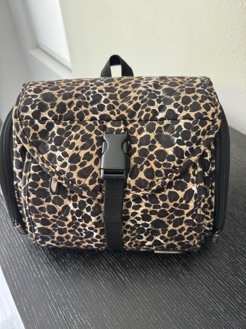 Travelon Leopard Print Travel Toiletry Bag